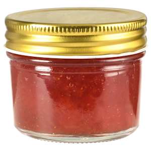 vidaXL Βάζα Μαρμελάδας 96 τεμ. 110 ml Γυάλινα με Χρυσά Καπάκια