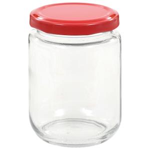 Zavařovací sklenice s červenými víčky 48 ks 230 ml - obrázek 4