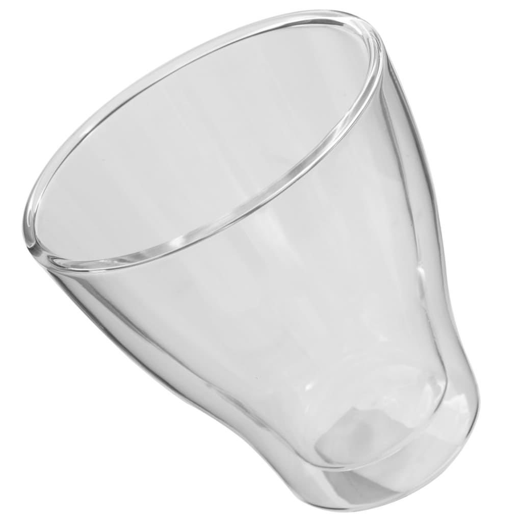 

vidaXL Latte macchiatoglazen dubbelwandig 12 st 280 ml