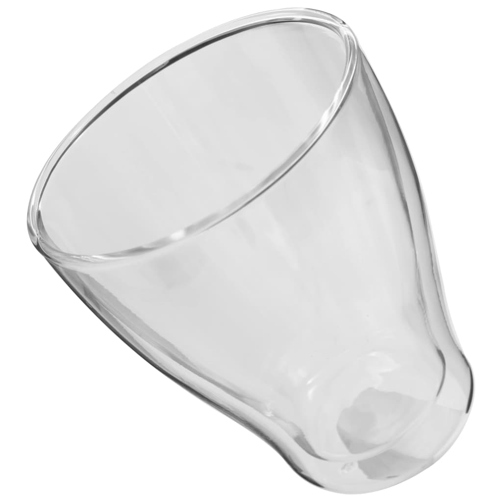 

vidaXL Latte macchiatoglazen dubbelwandig 6 st 370 ml