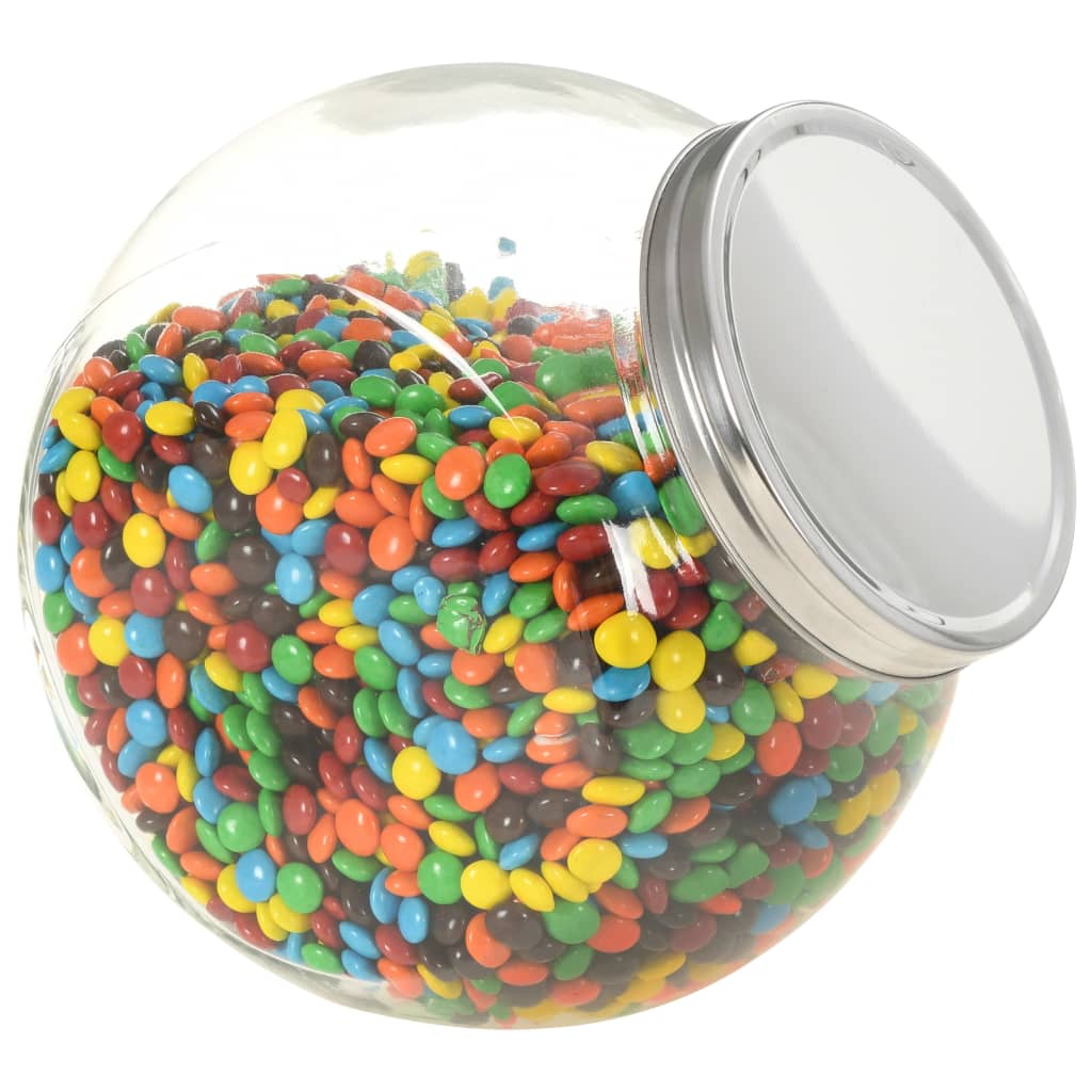 vidaXL Borcane pentru bomboane, 6 buc. 10,5 x 12 x 17 cm, 2200 ml