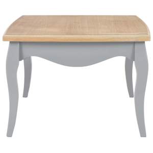 280002 vidaXL Coffee Table Grey and Brown 110x60x40 cm Solid Pine Wood - obrázek 3