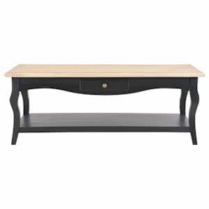 280013 vidaXL Coffee Table Black 110x60x40 cm MDF - obrázek 3