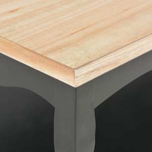 280013 vidaXL Coffee Table Black 110x60x40 cm MDF - obrázek 7