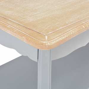 280024 vidaXL Coffee Table Grey and Brown 87,5x42x44 cm Solid Pine Wood - obrázek 5