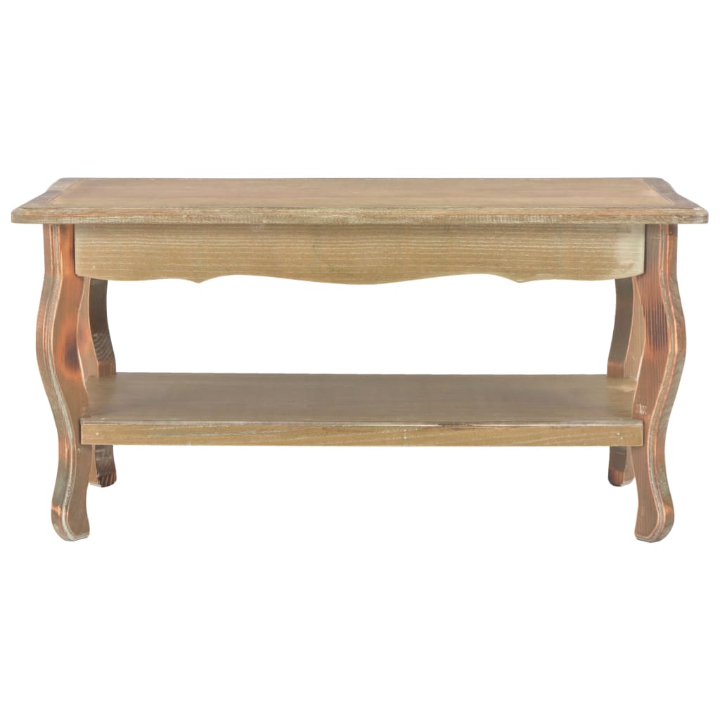 

vidaXL Salontafel 87,5x42x44 cm massief grenenhout