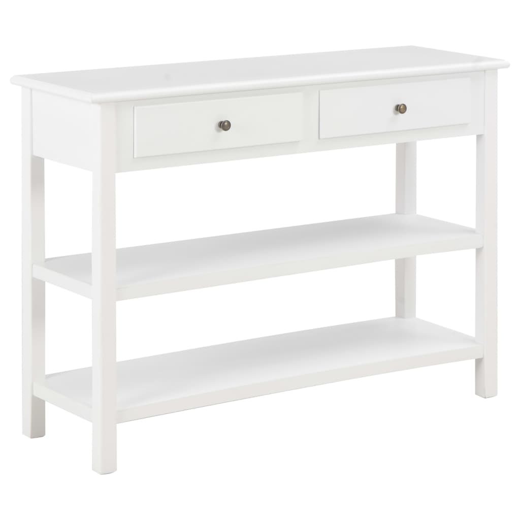 vidaXL Dulap, alb, 110x35x80 cm, MDF