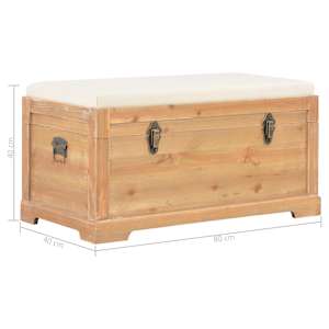Úložný box se sedákem 80 x 40 x 40 cm MDF - obrázek 11