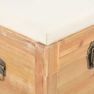 Úložný box se sedákem 80 x 40 x 40 cm MDF - obrázek 9