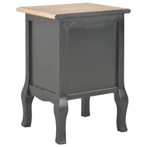 280040 vidaXL Bedside Cabinet Black 35x30x49 cm MDF - obrázek 4