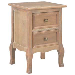 280042 vidaXL Bedside Cabinet 35x30x49 cm MDF