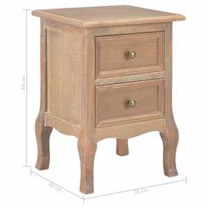 280042 vidaXL Bedside Cabinet 35x30x49 cm MDF - obrázek 9