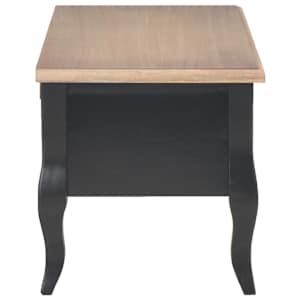 TV stolek černý 100 x 35 x 35 cm dřevěný - obrázek 5