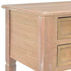 Psací stůl hnědý 109,5 x 45 x 77,5 cm dřevo - obrázek 6