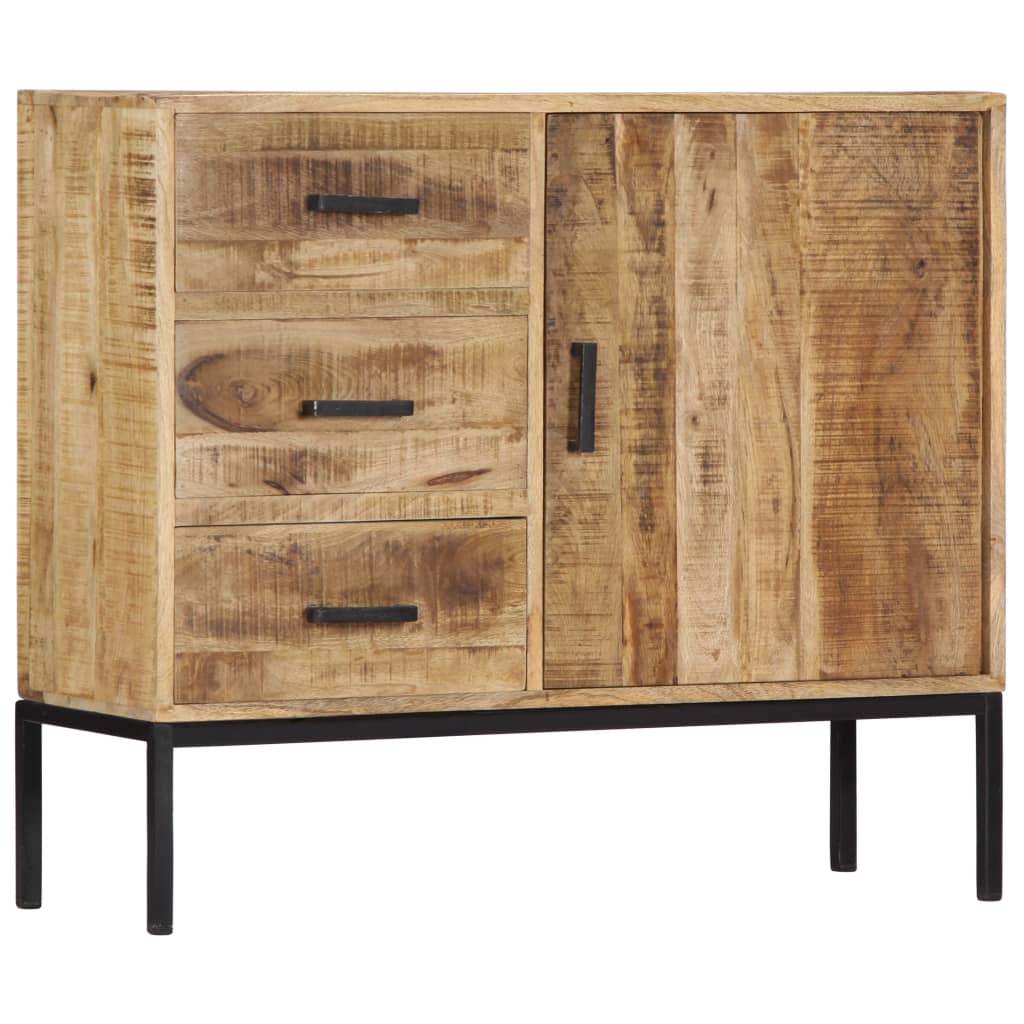 Dressoir 88x30x71 cm massief mangohout image 13