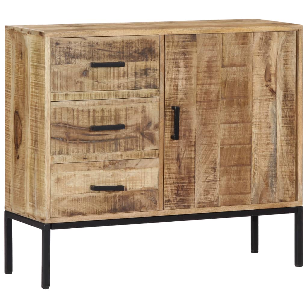Dressoir 88x30x71 cm massief mangohout image 14