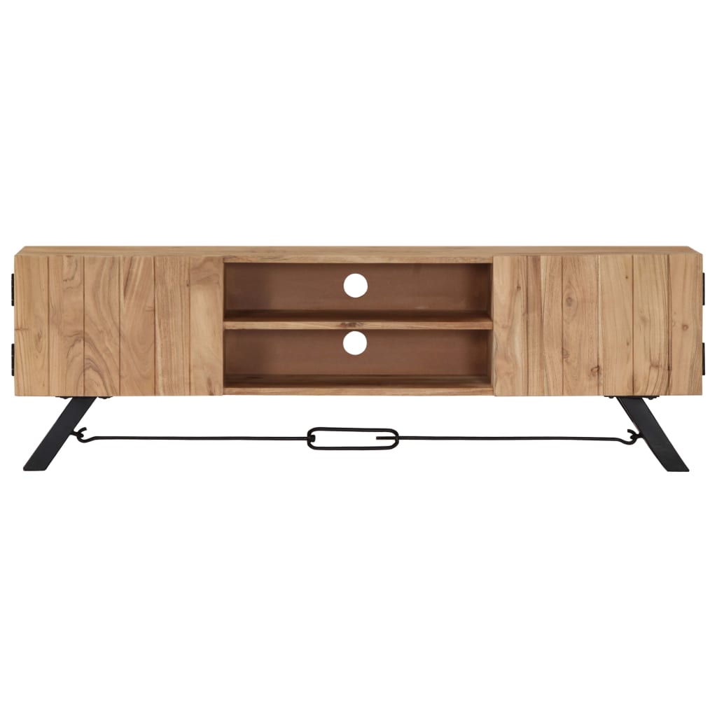 

vidaXL Tv-meubel 140x30x45 cm massief acaciahout