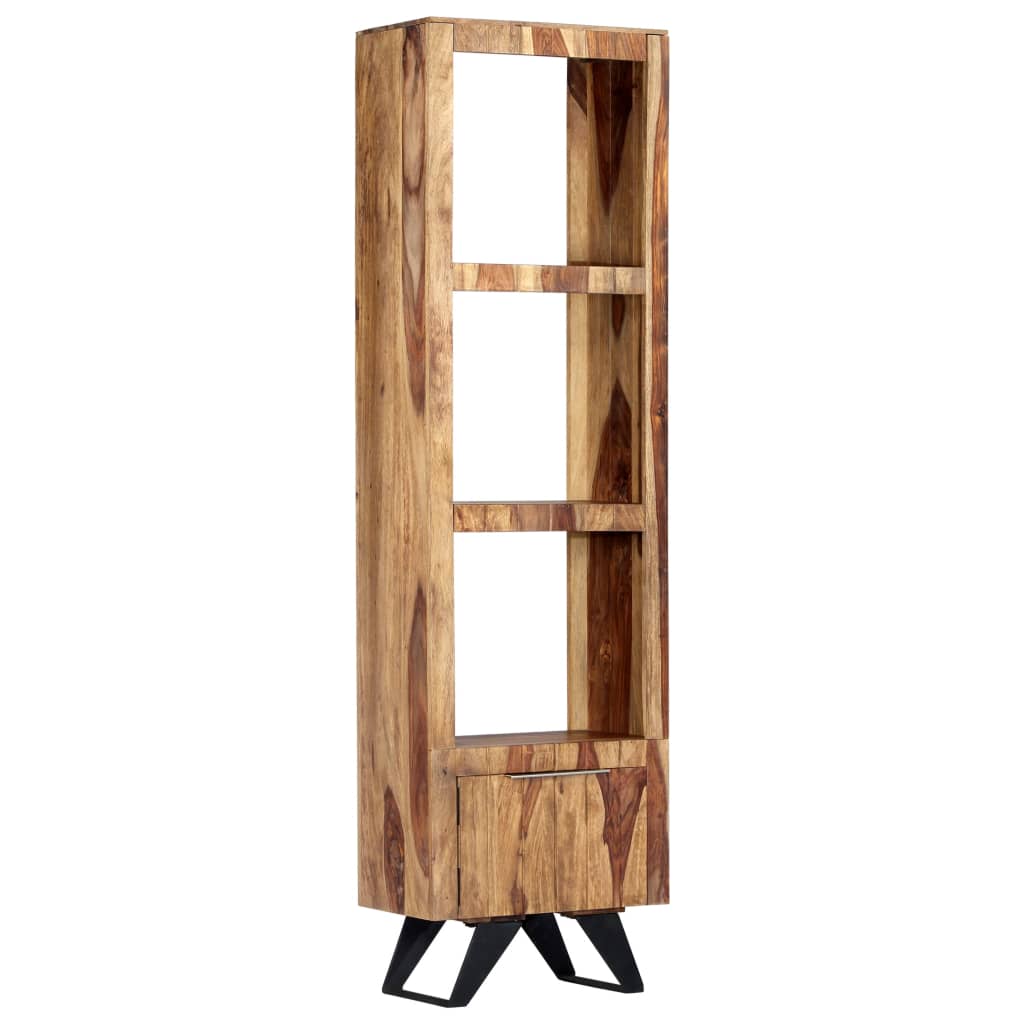 vidaXL Comodă înaltă, 45 x 28 x 180 cm, lemn masiv de sheesham 180