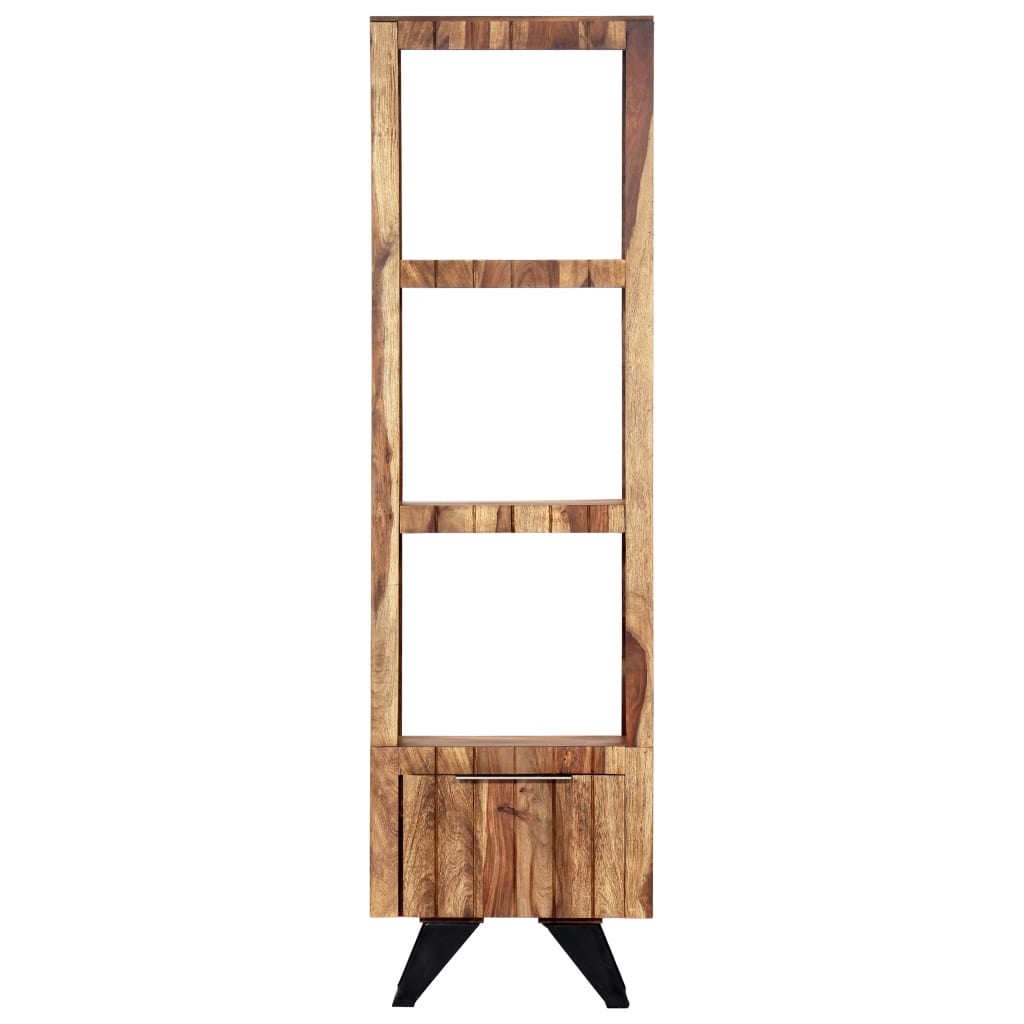 

vidaXL Hoge kast 45x28x180 cm massief Sheeshamhout