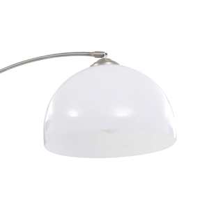 Klenutá lampa 60 W stříbrná E27 200 cm - obrázek 7