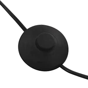 Klenutá lampa 60 W stříbrná E27 200 cm - obrázek 9