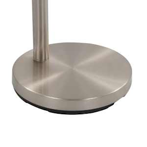 Stojací lampa 200 cm 5 x E14 stříbrná - obrázek 7
