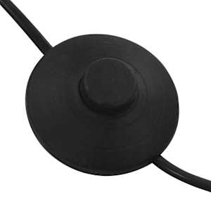 Stojací lampa 200 cm 5 x E14 stříbrná - obrázek 8