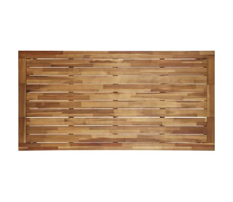 Vidaxl Tavolo Da Pranzo Da Esterni 170x90x75cm Legno Massello Acacia