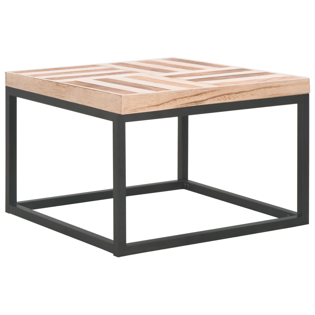 Image of vidaXL Coffee Table 50x50x33.5 cm Solid Wood