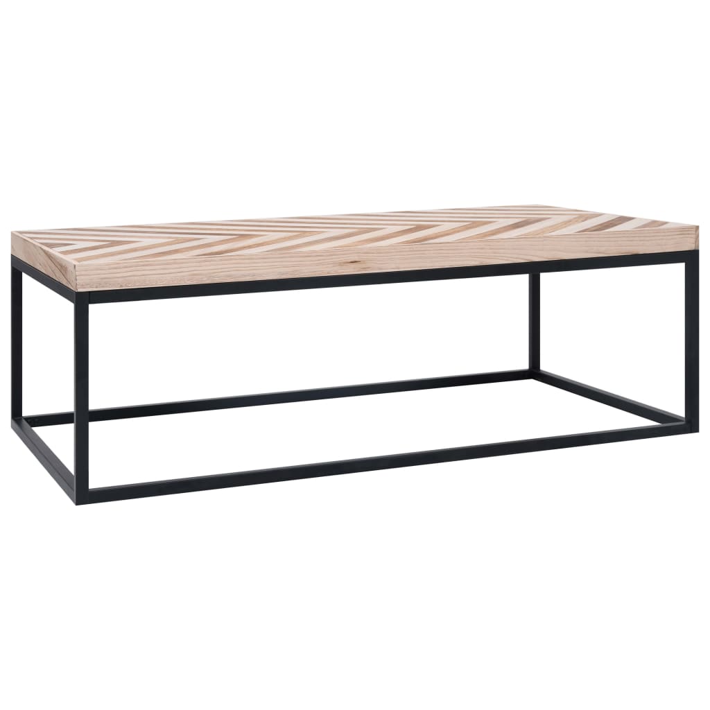Coffee Table 110x60x37 cm Solid Wood