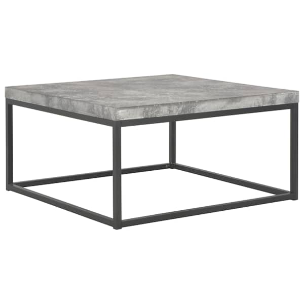 vidaXL kohvilaud, 75 x 75 x 38 cm, betooni v&auml;limus