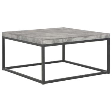 Vidaxl Couchtisch 75 75 38 Cm Betonoptik Vidaxl De