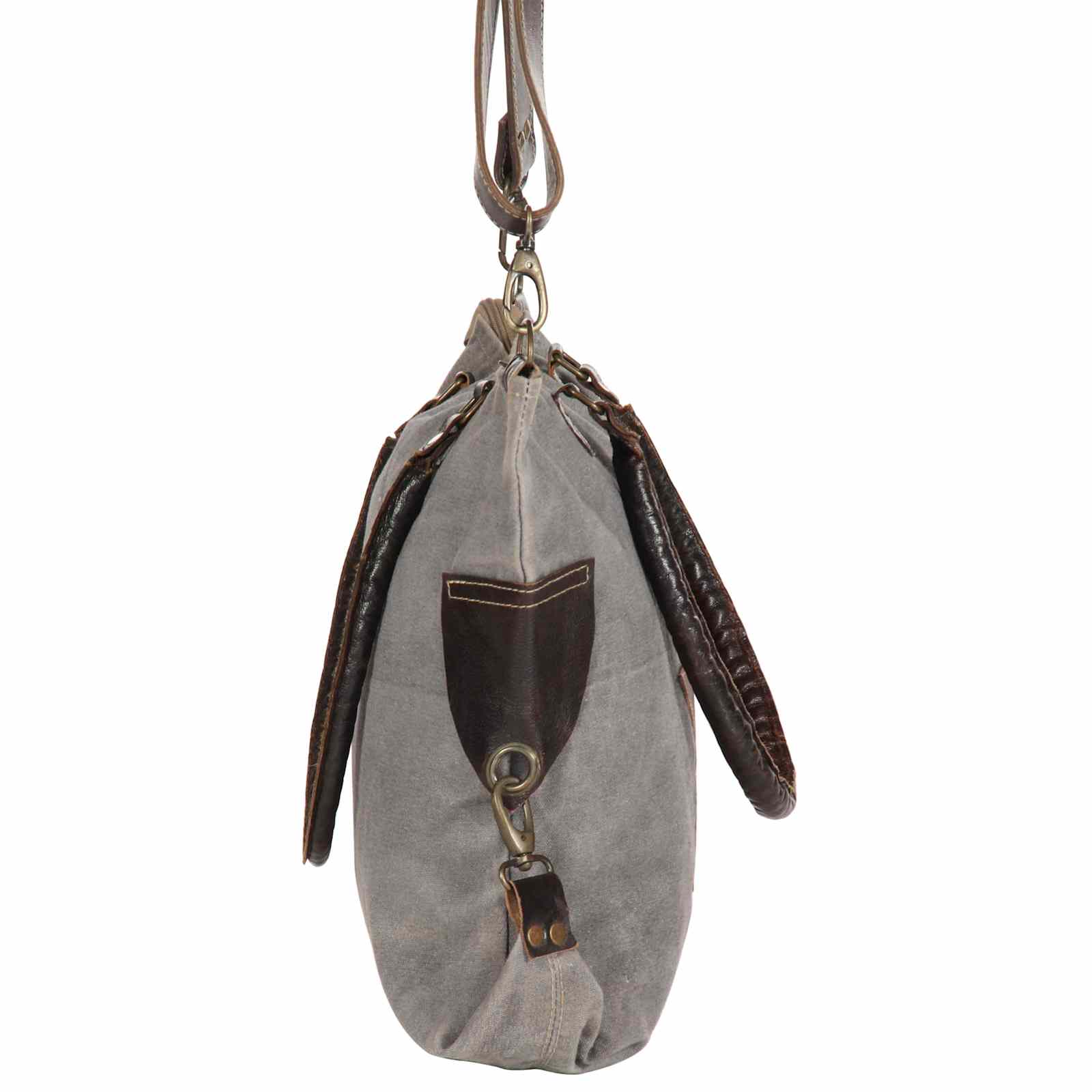 Сумочка star темно-Серая 63 х 41 см холст