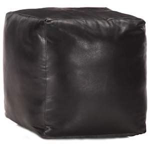 vidaXL tumba must 40 x 40 x 40 cm ehtne kitsenahk
