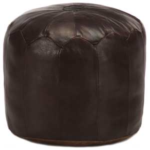 vidaXL tumba tumepruun 40 x 35 cm ehtne kitsenahk