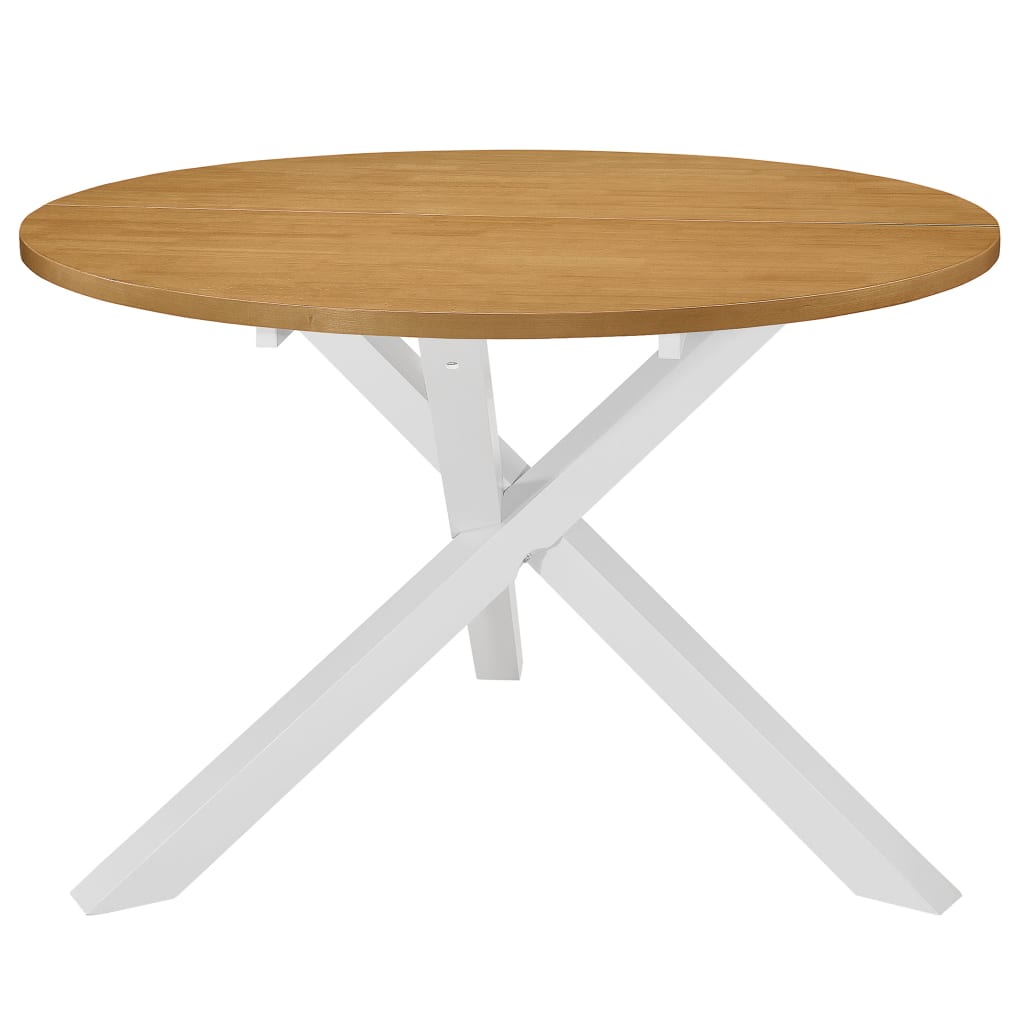 Blagovaonski stol bijeli 120 x 75 cm MDF Kuhinjski i blagovaonski stolovi Naručite namještaj na deko.hr
