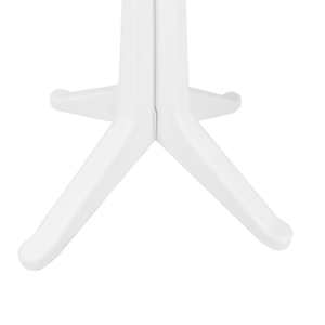 3dílný bistro set plast ratan bílý - obrázek 10