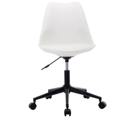 vidaXL 4x Esszimmerstuhl Drehbar Weiß Essstuhl Küchensuhl Bürostuhl