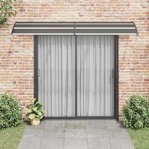 vidaXL Stogelis durims, juodos spalvos, 300x75cm, PC