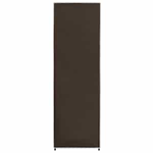 Šatní skříň hnědá 87 x 49 x 159 cm textil - obrázek 5