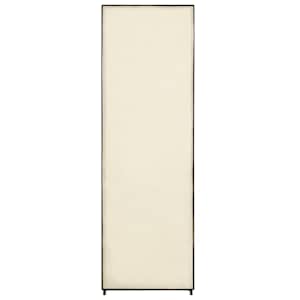 Šatní skříň krémová 87 x 49 x 159 cm textil - obrázek 5
