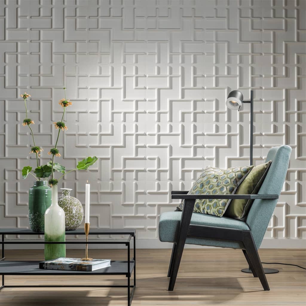 Wall Art 3D-Wandpaneele 24 Stk. Ga-Wa16 Tetris