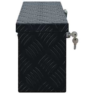 Hliníkový box 485 x 140 x 200 mm černý - obrázek 3