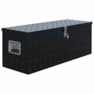 Hliníkový box 1085 x 370 x 400 mm černý - obrázek 2