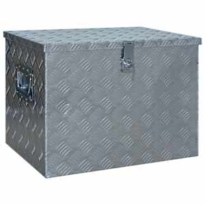 Hliníkový box 610 x 430 x 455 mm stříbrný - obrázek 2