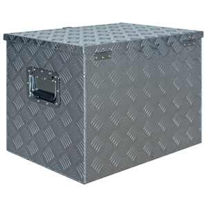 Hliníkový box 610 x 430 x 455 mm stříbrný - obrázek 4