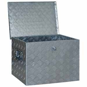 Hliníkový box 610 x 430 x 455 mm stříbrný - obrázek 5