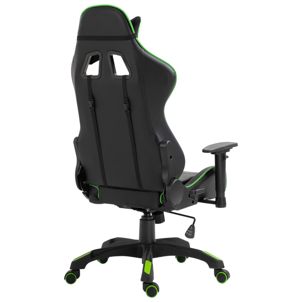 Prečunoliktava - Tev un tavai dzīvei - datorspēļu krēsls, zaļa mākslīgā āda