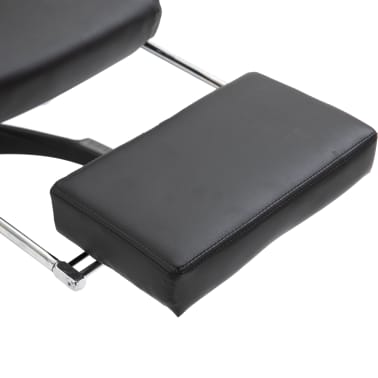 vidaXL Cadeira de gaming c/ apoio pés couro artificial cinzento[10/11]