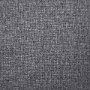 Lavice s úložným prostorem 116 cm světle šedá polyester - obrázek 7